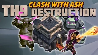 Clash Of Clans - The Art of the 3 Star (TH9) GoWiWi Stategy