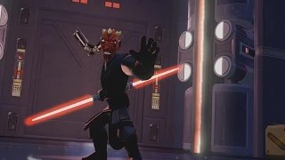 Disney Infinity 3.0 Gameplay Part 5 - Darth Maul Final Boss - Twilight of the Republic Playset