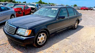 Copart Walk Around 7-28-21 + $800 Mercedes S420 - The Last W140