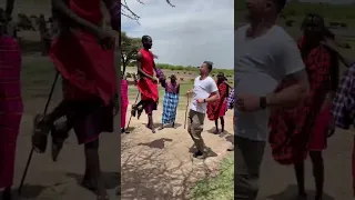 The Maasai Tribe you want to jump the highest because the women are watching…. Check the channel