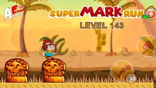 Super Mark Run - Level 143 / Gameplay Walkthrough (Android, iOS)