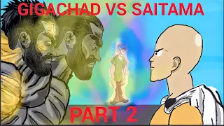 SAITAMA VS. GIGACHAD | part2 | EPIC BATTLE ! | Animation.