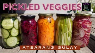 SIMPLE & EASY PICKLED VEGETABLES | ATSARANG GULAY