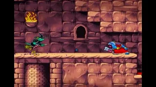 Jazz Jackrabbit 2 - Witch Attacks the Castle of Queen Earlong!