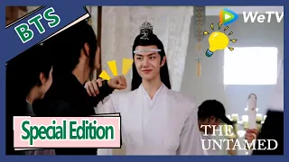 【ENG SUB 】The Untamed special edition BTS ——Xiao Zhan and Wang Yi Bo play the finger-guessing game