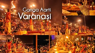 Full Ganga Aarti Varanasi | Banaras Aarti | Ganga Ghat | Holy River Ganges | Kasi Viswanathan Aarti