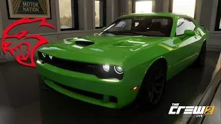 The Crew 2 - DODGE CHALLENGER HELLCAT - Customization, Top Speed Run, Review