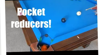 FASTEST WAY TO GET BETTER AT POOL! | Practice Pro Pocket Reducers Review!