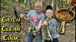 Squirrel Hunting Catch Clean Cook - WARNING: GRAPHIC CONTENT!