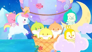 80min⭐️Baby Shark Lullabies | Baby Sensory | Bedtime Animation | Pinkfong! Baby Friends