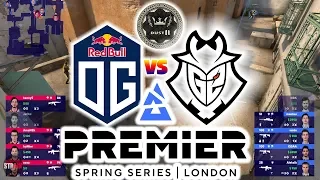 OG vs G2 | BLAST Premier Spring Series London 2020 * Dust2