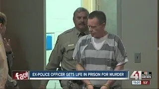 Former cop sentenced to life in prison