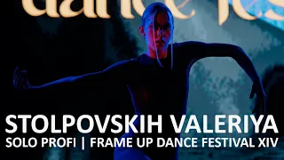 STOLPOVSKIH VALERIYA (FRONT ROW) - SOLO PROFI | FRAME UP DANCE FESTIVAL XIV