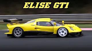 1997 Lotus Elise GT1 | Corvette V8 | Testing at Zolder 2024