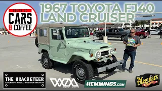 PERFECTLY RESTORED 1967 Toyota FJ40 Land Cruiser - South OC Cars and Coffee.