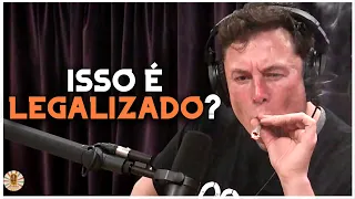 ELON MUSK FUMANDO UM VERDINHO NO PODCAST DO JOE ROGAN | LEGENDADO