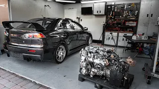 Rebuilding my Abandoned Mitsubishi Lancer Evolution X! (Episode 4)