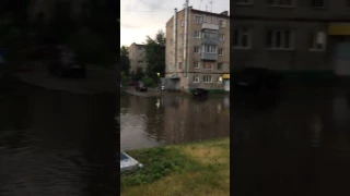 Последствие дождя г. Новоалтайск
