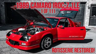 1989 Chevrolet Camaro IROC-Z 1LE // FULLY RESTORED // 1 of 111 Made