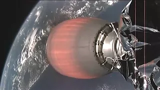 Amazing Views; CRS-12 Falcon Stage 1 Boostback and Maneuver to Landing