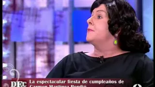 Carlos Latre brutal imitando a Carmen Martínez Bordiu