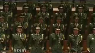 Soviet march "Let's go" ( "В путь" 《出发》 ) - chinese version