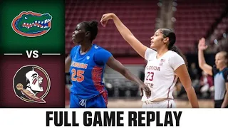 Florida vs. Florida State Full Game Replay | 2022-23 ACC Women’s Basketball