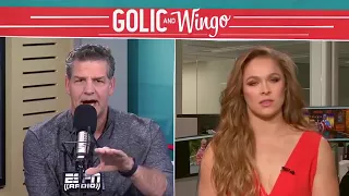 Ronda Rousey Awkard ESPN Interview