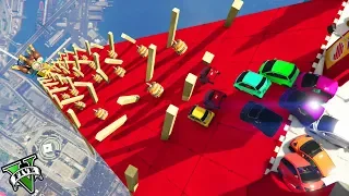 GTA 5 ONLINE 🐷 MEGA RAMPA COMPLICATA!!! 🐷 GARE STUNT 🐷N*250🐷 GTA 5 ITA 🐷 DAJE !!!