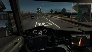 EURO TRUCK SIMULATOR 2 - TRANSPORTE DE LOCOMOTIVA (FIRENZE - VERONA)