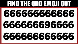 HOW GOOD ARE YOUR EYES | Find The Odd Emoji One Out | Puzzles Quiz Game