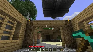 Minecraft Beta 1.7.3 Episode 8: Mineshaft Building