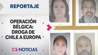 REPORTAJE | Operación Bélgica: Clan familiar exportaba droga en libros de cocina - CHV Noticias