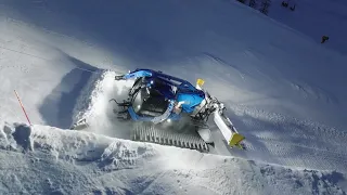 Snowgroomers take off in Arabba