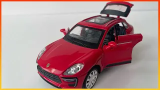 Miniature Porsche Macan turbo Diecast Model | Miniature Automobile