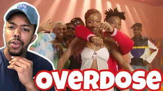 Overdose - Marvins, Crayon, Ayra Starr, LADIPOE, Magixx & Boy Spyce (Performance Video) REACTION!!!