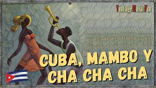 CUBA, MAMBO Y CHA CHA CHA. Son Orquestas Cubanas de Antaño, VIDEO PARTITURAS ILUSTRADAS 1900-1930