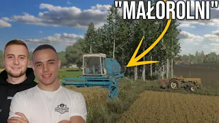 ZACZYNAM PRACE POŻNIWNE🤩 ! Jeszcze żniwa?🙄 "MAŁOROLNI" FS22 #20 |  Bronek i nowy typ świń😂😂  || MST