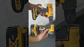 Dewalt fake and real