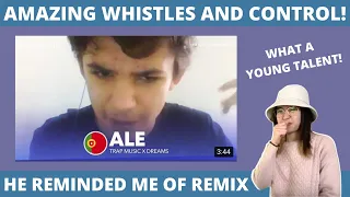 REACTION to ALE 🇵🇹 | Trap Music x Dreams + The crazy whistle! 🔥
