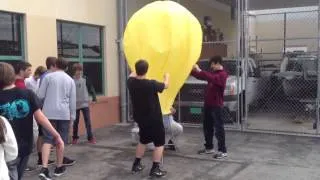 Balloon Flying Fail at JHS