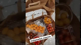 Ксения Бородина показала какие продукты ест на карантине