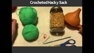 Crocheted hacky sack / water balloon / ball