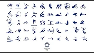 東京2020オリンピック『スポーツピクトグラム』全33競技50種類【公式発表】