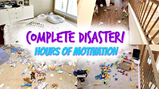 INSANE 2 HOUR CLEANING MARATHON! COMPLETE DISASTER CLEANING MOTIVATION! EXTREME CLEAN WITH ME 2020!