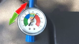 Car AC pressure too high FIX overcharged a/c gauge fluctuation reading jumps Up Down Freon problem