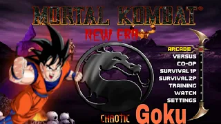 Mortal Kombat Chaotic New Era Goku Playthrough