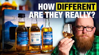 Talisker Taste Test: Talisker 10 vs Talisker Skye vs  Talisker Storm