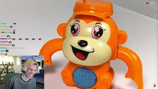 xQc Watches His Favorite Content | Applying HIGH VOLTAGE to Kids Toys!