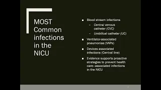 Shenfield  Infection control in the NICU 11 21 21